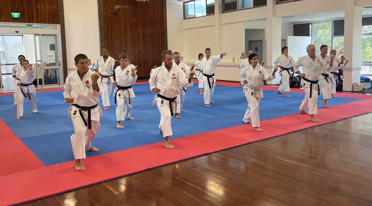 JKA SKC WA Training With Sensei Keith And Sensei Jess - Stirling Karate